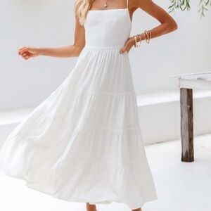 HELLO MOLLY WHITE DRESS